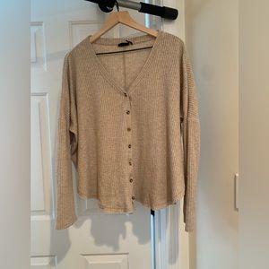 Urban outfitters waffle long shirt